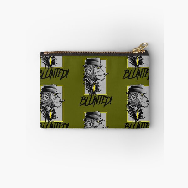 Item preview, Blunted-  Stoned Ape smoking a blunt-  420 Stoner Design  Yellow Accents designed and sold by YomeHayin.