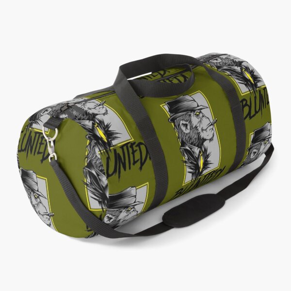 Item preview, Blunted- Stoned Ape smoking a blunt- 420 Stoner Design Yellow Accents designed and sold by YomeHayin.