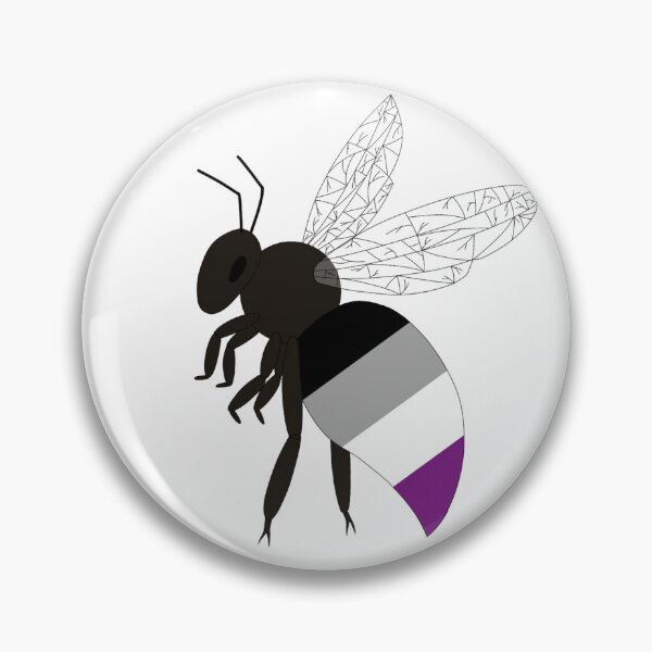 Artikelvorschau, pride bee Asexual flag entworfen und verkauft von Springtrap164.