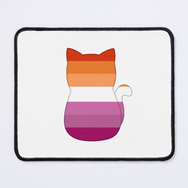 Artikelvorschau, Lesbian Pride Cat entworfen und verkauft von TeamCloverLeaf.