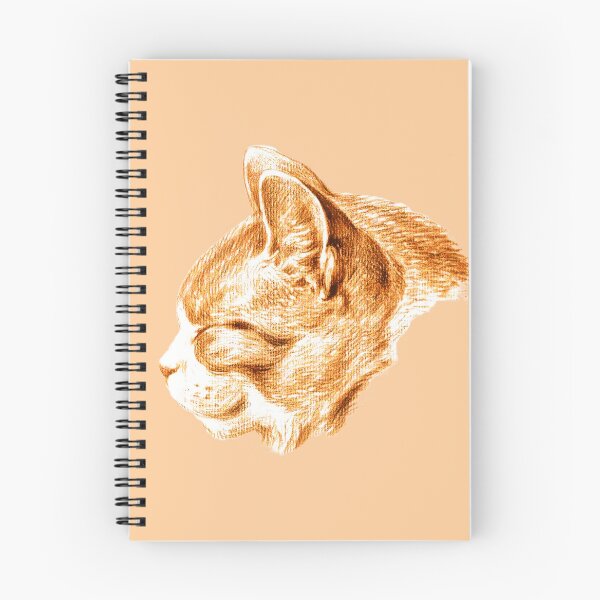 Item preview, Sketch of a ginger cat (1813) by Jean Bernard designed and sold by CristalleLisa.