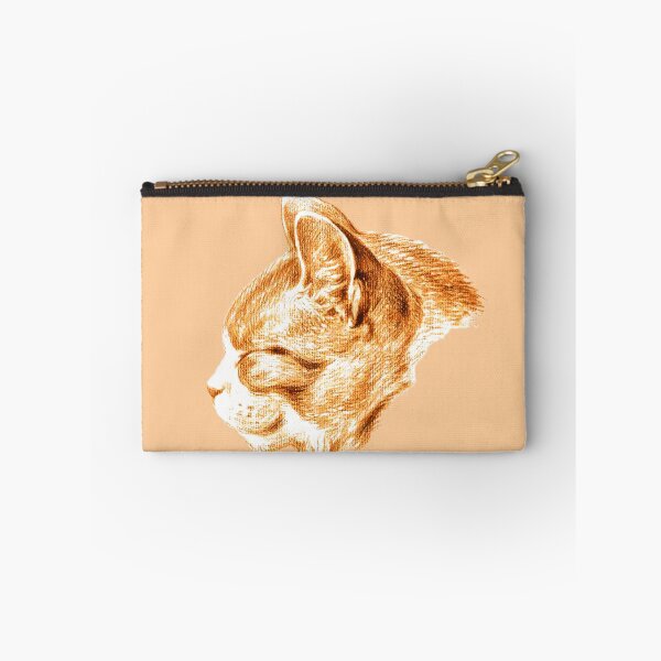 Item preview, Sketch of a ginger cat (1813) by Jean Bernard designed and sold by CristalleLisa.