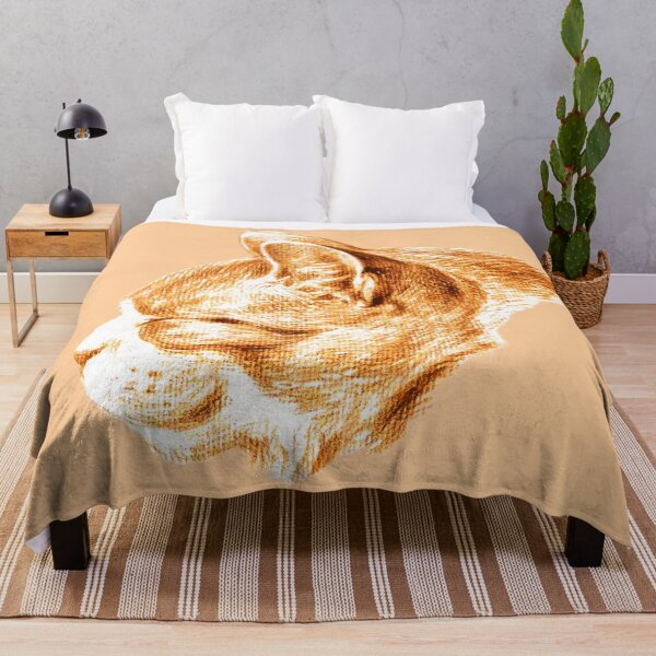 Item preview, Sketch of a ginger cat (1813) by Jean Bernard designed and sold by CristalleLisa.