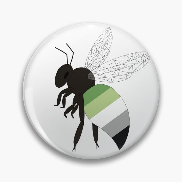 Item preview, pride bee Aromantic flag designed and sold by Springtrap164.