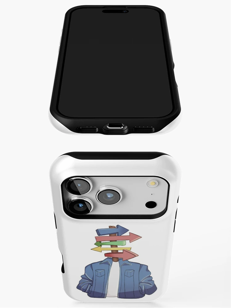 Thumbnail 3 of 4, iPhone Case, Directionless designed and sold by ErrorMCFalcon.