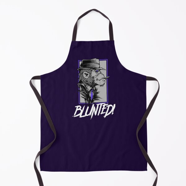 Item preview, Blunted-  Stoned Ape smoking a blunt-  420 Stoner Design  Purple Accents designed and sold by YomeHayin.