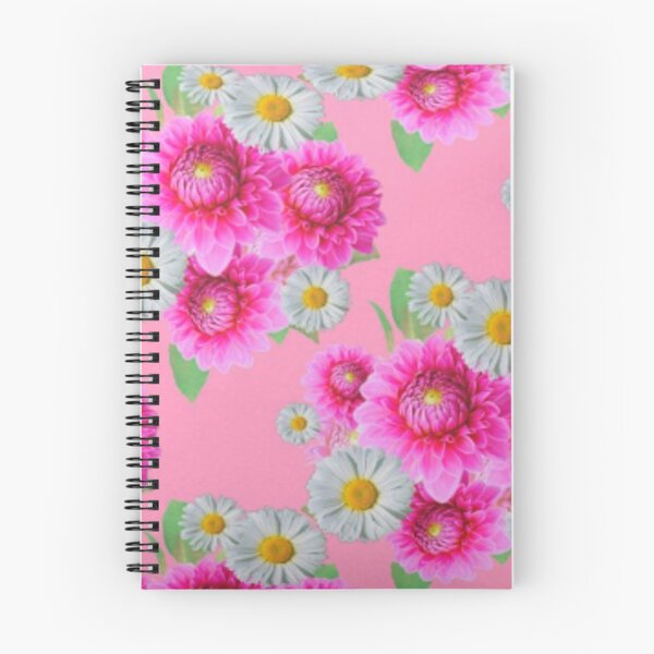 Item preview, WHITE DAISY FUCHSIA  FLOWERS PINK GARDEN ART designed and sold by sharlesart.