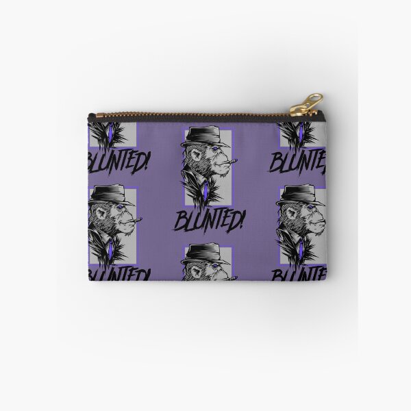 Item preview, Blunted-  Stoned Ape smoking a blunt-  420 Stoner Design  Purple Accents designed and sold by YomeHayin.