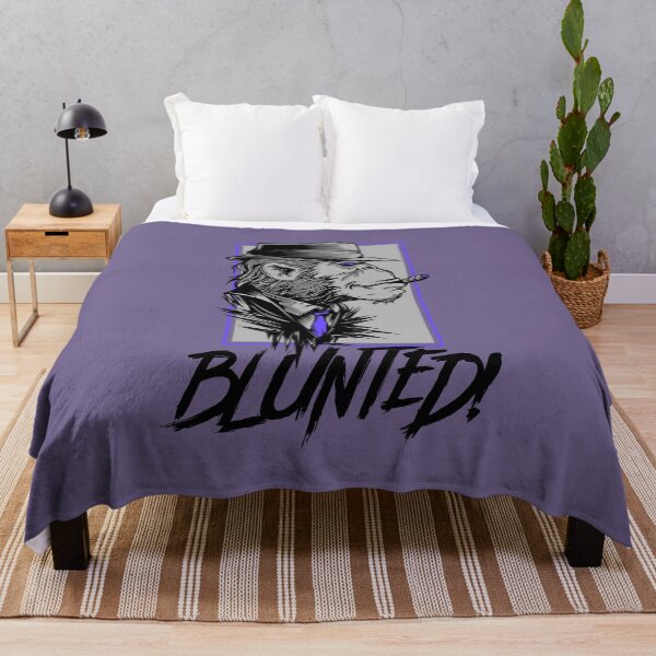 Item preview, Blunted-  Stoned Ape smoking a blunt-  420 Stoner Design  Purple Accents designed and sold by YomeHayin.