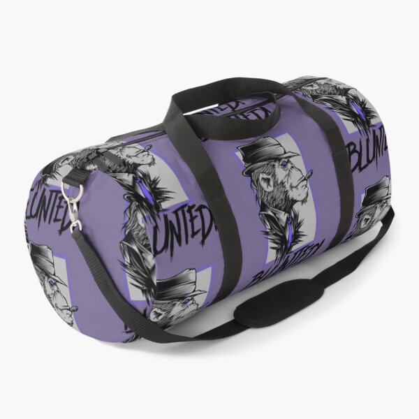 Item preview, Blunted- Stoned Ape smoking a blunt- 420 Stoner Design Purple Accents designed and sold by YomeHayin.