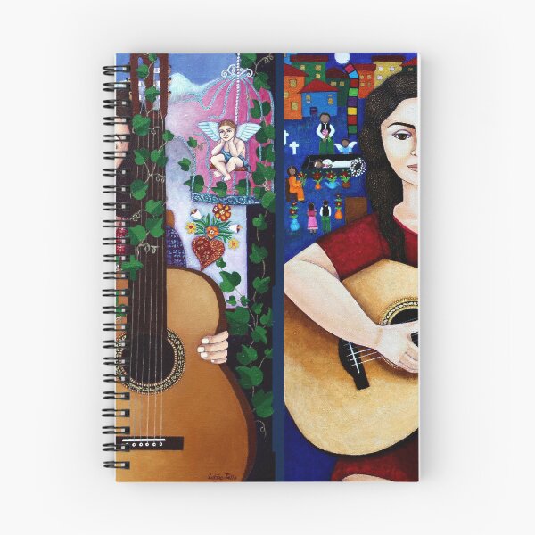 Item preview, My paintings with Violeta Parra collage designed and sold by Madalena Lobao-Tello.