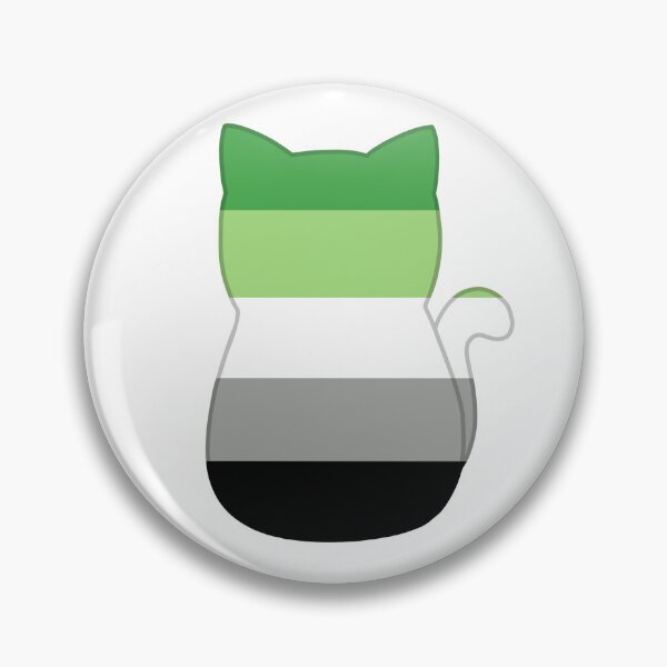 Aperçu de l'œuvre Aro Pride Cat créée et vendue par TeamCloverLeaf.