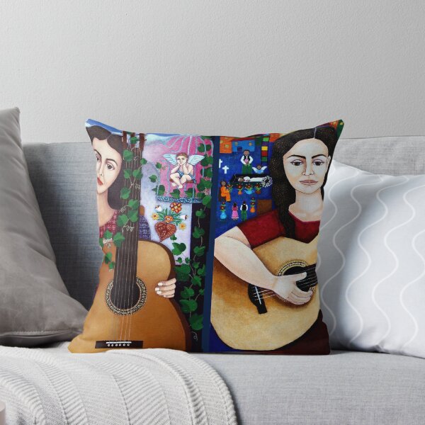 Item preview, My paintings with Violeta Parra collage designed and sold by Madalena Lobao-Tello.