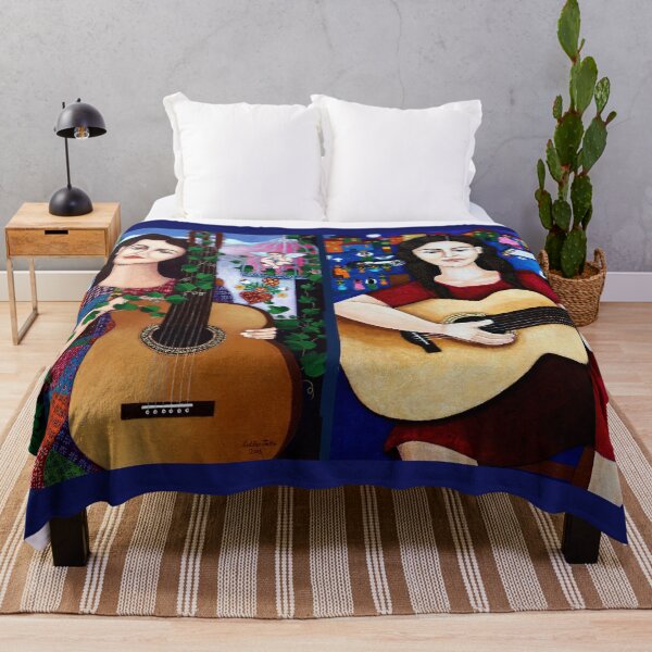 Item preview, My paintings with Violeta Parra collage designed and sold by Madalena Lobao-Tello.