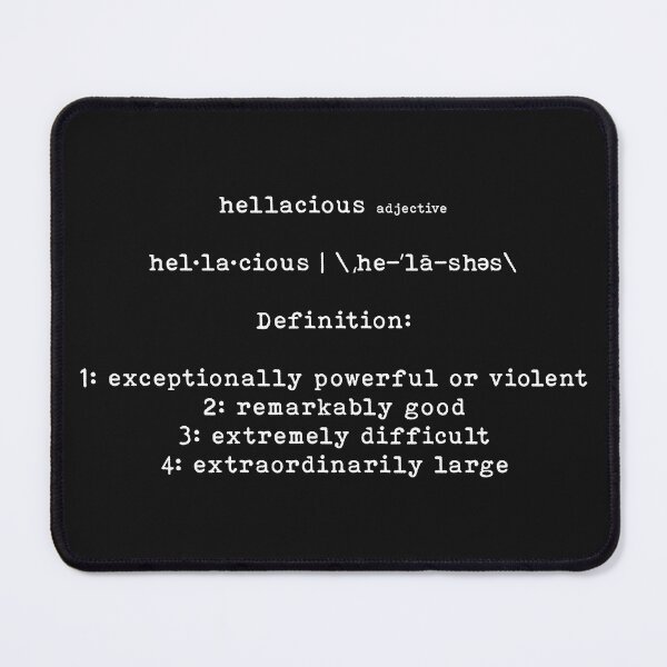 Item preview, Hellacious Definition designed and sold by RickyBarnard.