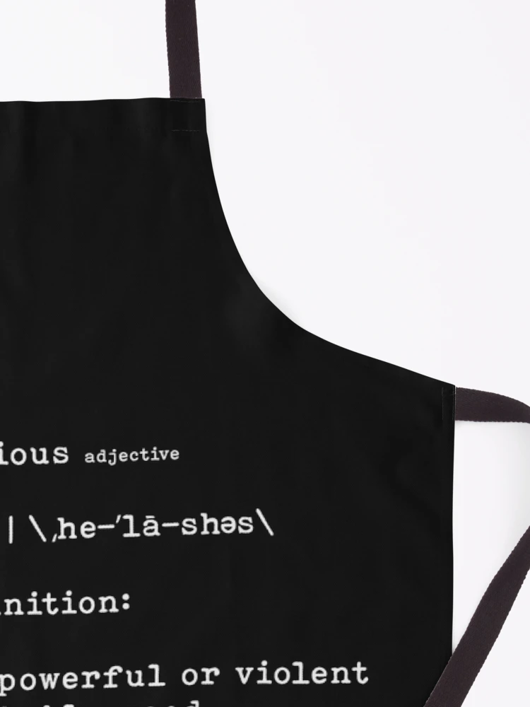 Thumbnail 3 of 6, Apron, Hellacious Definition designed and sold by RickyBarnard.