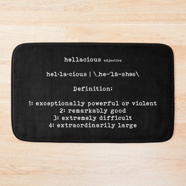 Item preview, Hellacious Definition designed and sold by RickyBarnard.