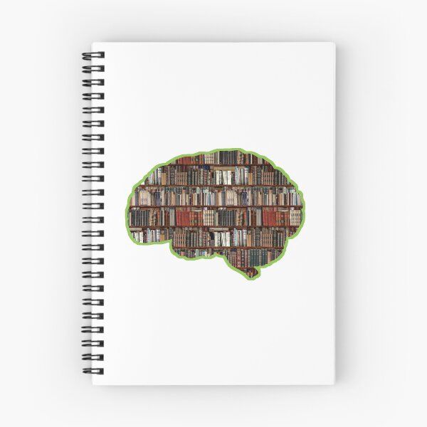 Item preview, Reader brain Library book reader funny gift for who love reading  designed and sold by cizito.