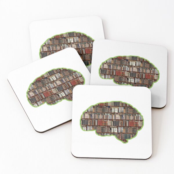 Item preview, Reader brain Library book reader funny gift for who love reading  designed and sold by cizito.