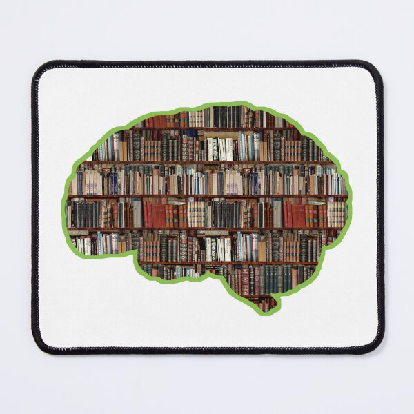 Item preview, Reader brain Library book reader funny gift for who love reading  designed and sold by cizito.