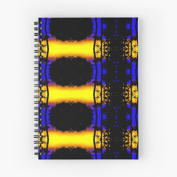 Aperçu de l'œuvre High Contrast Sunset Kaleidoscopic Print créée et vendue par desdemona47.