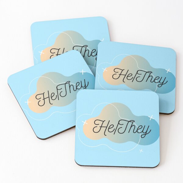 Item preview, He / They Pronoun designed and sold by Er3nDaegmorgan.
