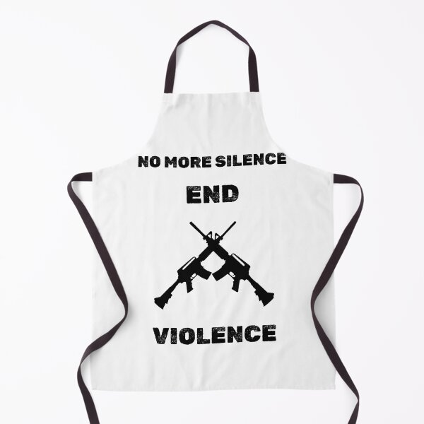 Item preview, No More Silence End Gun Violence designed and sold by PaulGoldStore.