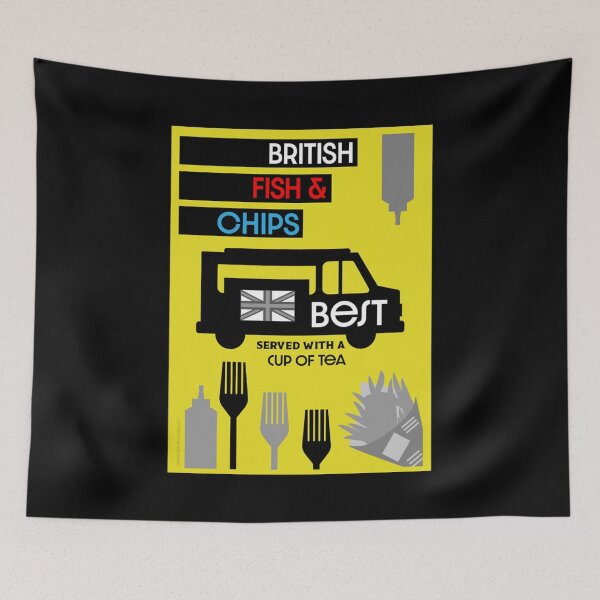 Artikelvorschau, Best English Fish And Chips Essential Tshirt - Foodie Gifts - Best English Foodie Gifts entworfen und verkauft von happygiftideas.