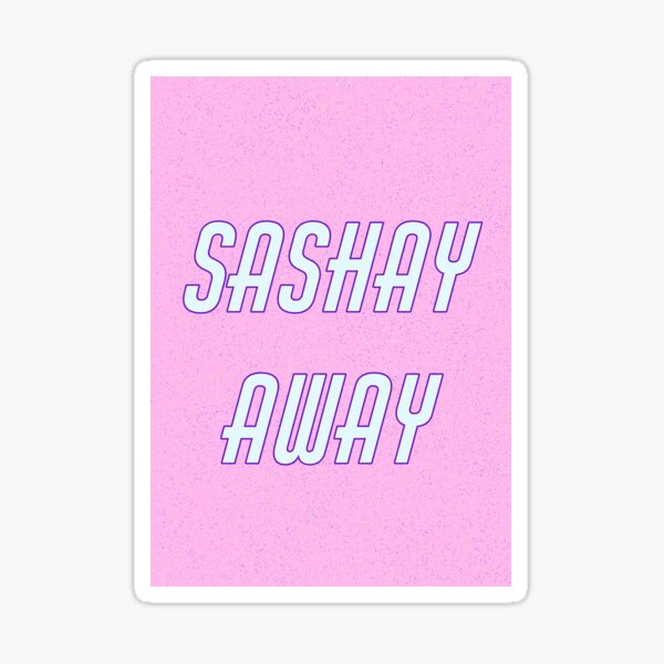 "Sashay Away confetti goodbye / go away" Sticker for Sale by Aubergine117 Redbubble
