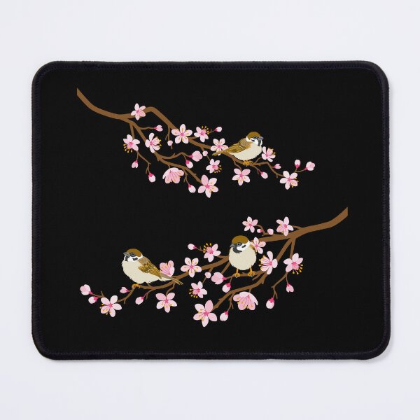 Item preview, Cherry Blossom Japan Sakura with bird  designed and sold by gani-75.