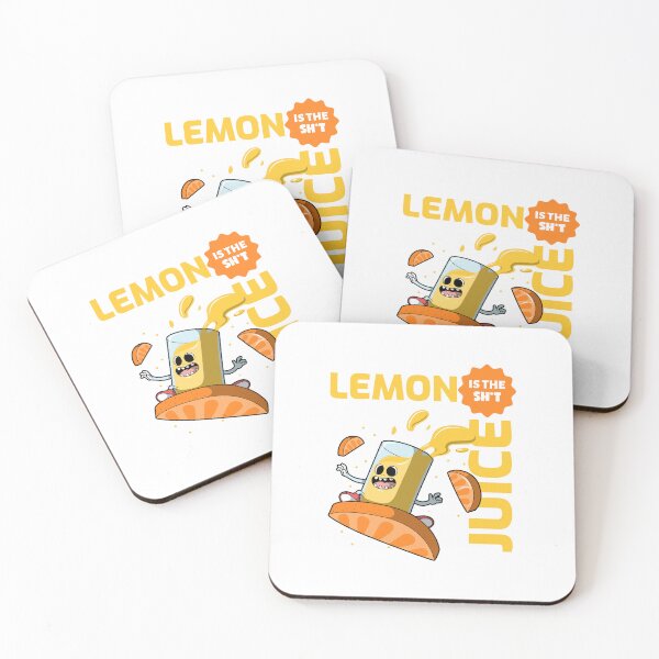 Item preview, Lemon Juice, Happy Juice, Surf Cartoon Food designed and sold by jimcaza.