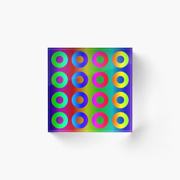 Aperçu de l'œuvre Donuts - arc-en-ciel créée et vendue par Trigger413.