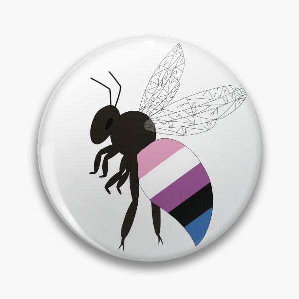 Artikelvorschau, pride bee Genderfluid flag entworfen und verkauft von Springtrap164.