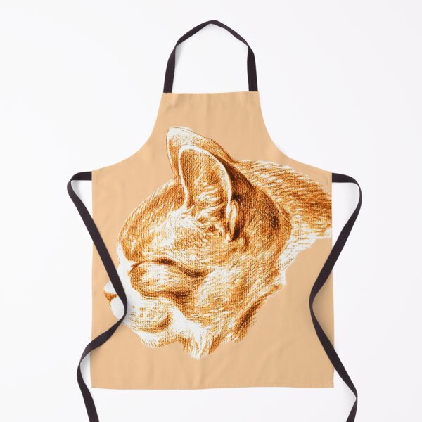 Item preview, Sketch of a ginger cat (1813) by Jean Bernard designed and sold by CristalleLisa.