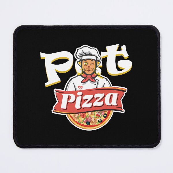 Item preview, best cat pet Chef With Pizza-Cat Eating A Pizza designed and sold by GOODARTENOON.