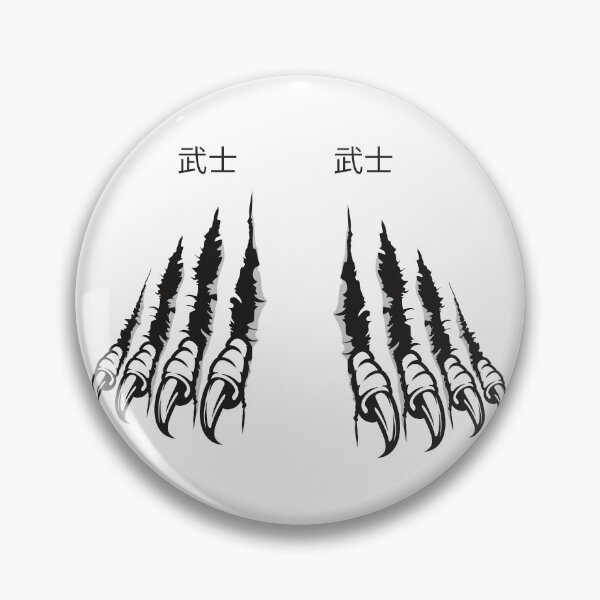 Item preview, Bear Claws With Japanese Text designed and sold by weirdandstrange.