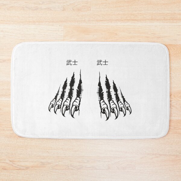 Item preview, Bear Claws With Japanese Text designed and sold by weirdandstrange.