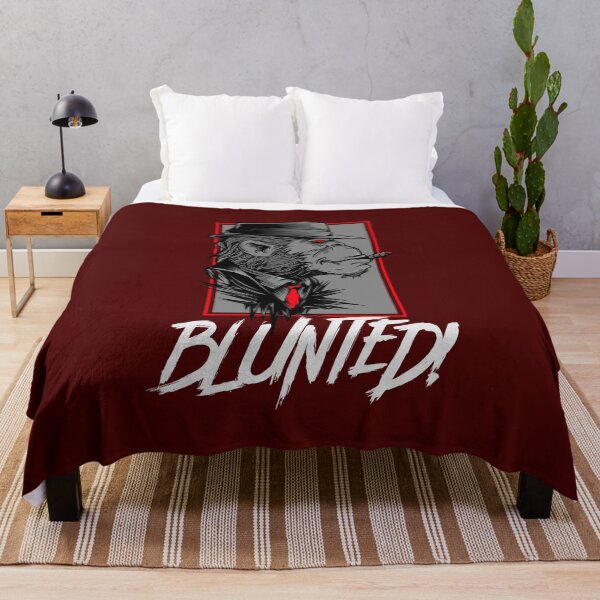 Item preview, Blunted-  Stoned Ape smoking a blunt-  420 Stoner Design  Red Accents designed and sold by YomeHayin.