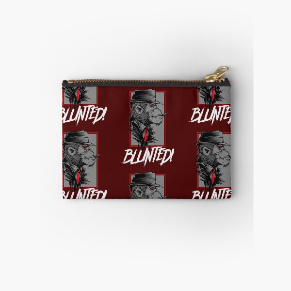Item preview, Blunted-  Stoned Ape smoking a blunt-  420 Stoner Design  Red Accents designed and sold by YomeHayin.