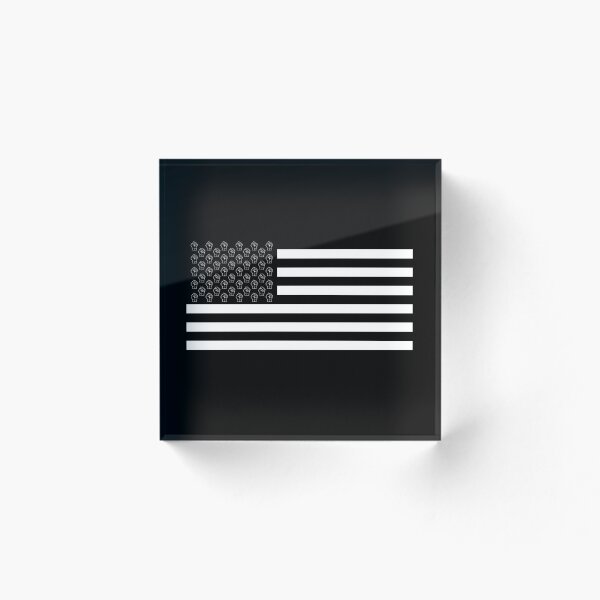 Aperçu de l'œuvre Customized Flag - United States of Black Lives Matter créée et vendue par Clusterfudge.