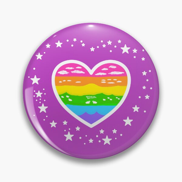 Item preview, Gay Landscape Heart designed and sold by PHNDZMND.