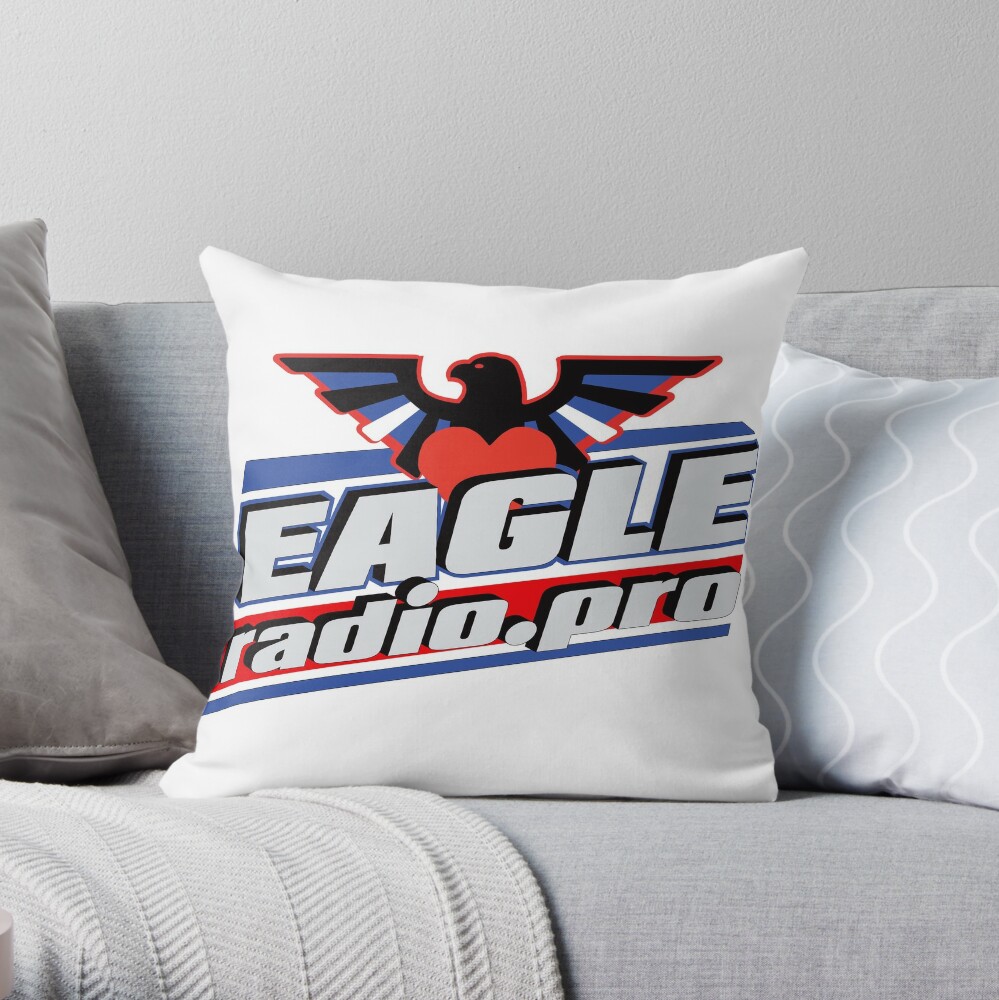 Item preview, Throw Pillow designed and sold by EAGLEradio.