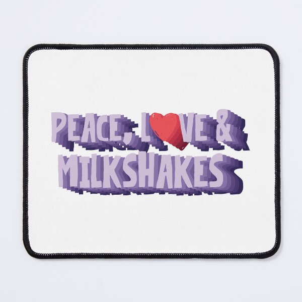 Item preview, Peace, Love And Milkshakes designed and sold by Dufawa.