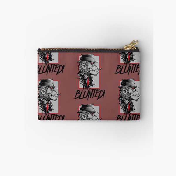 Item preview, Blunted-  Stoned Ape smoking a blunt-  420 Stoner Design  Red Accents designed and sold by YomeHayin.