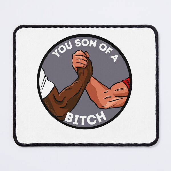 Dillon! You Son Of A B!TCH! / Epic Handshake - Predator - Sticker