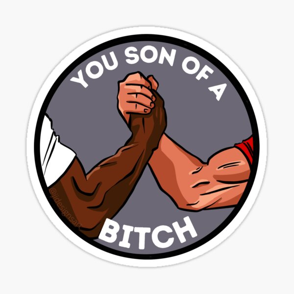 Epic Handshake meme Sticker for Sale by Shores-Store