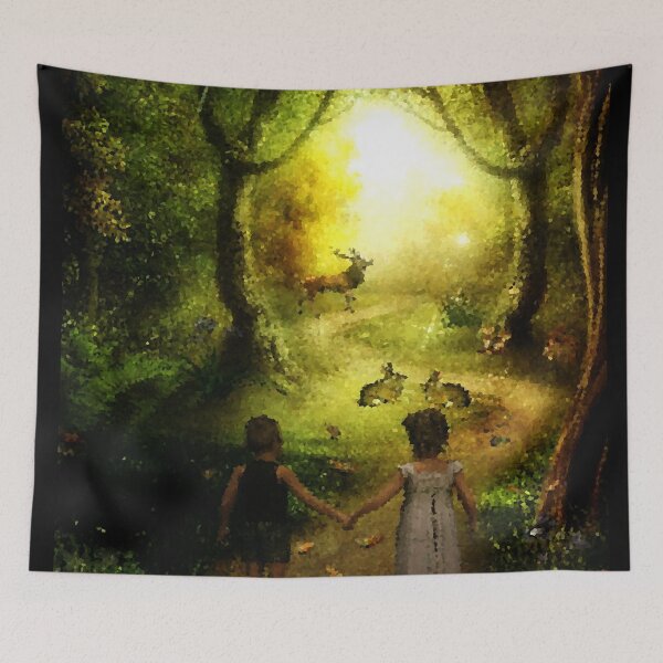 Item preview, artistic painting, fantastic works of art, beautiful landscape designed and sold by Tiziza.