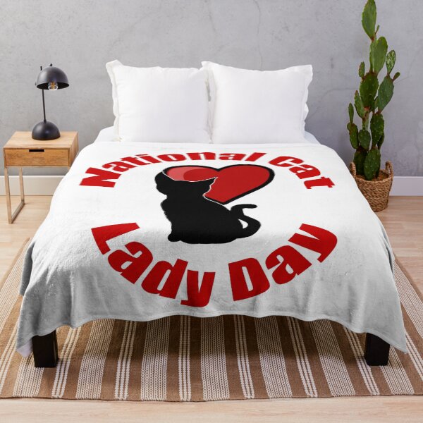 Item preview, National Cat Lady Day designed and sold by blakcirclegirl.