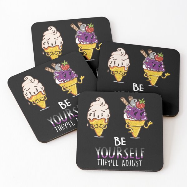 Artikelvorschau, happy pride month lgbtq month 2022 Asexual Pride Cute Ice cream entworfen und verkauft von ecomdesign.