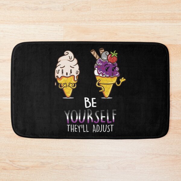 Item preview, happy pride month lgbtq month 2022 Asexual Pride Cute Ice cream designed and sold by ecomdesign.